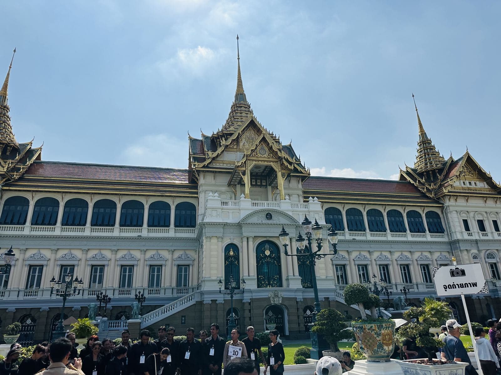 The Chakri Maha Prasat Hall at the Grand Palace