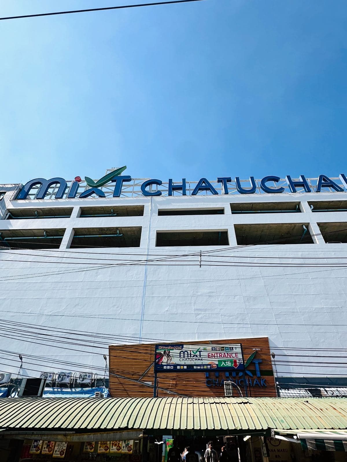 The Mixt Chatuchak building at the weekend market