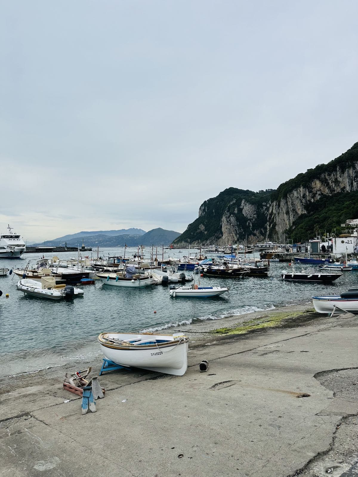 Fishing boats at Marina Grande