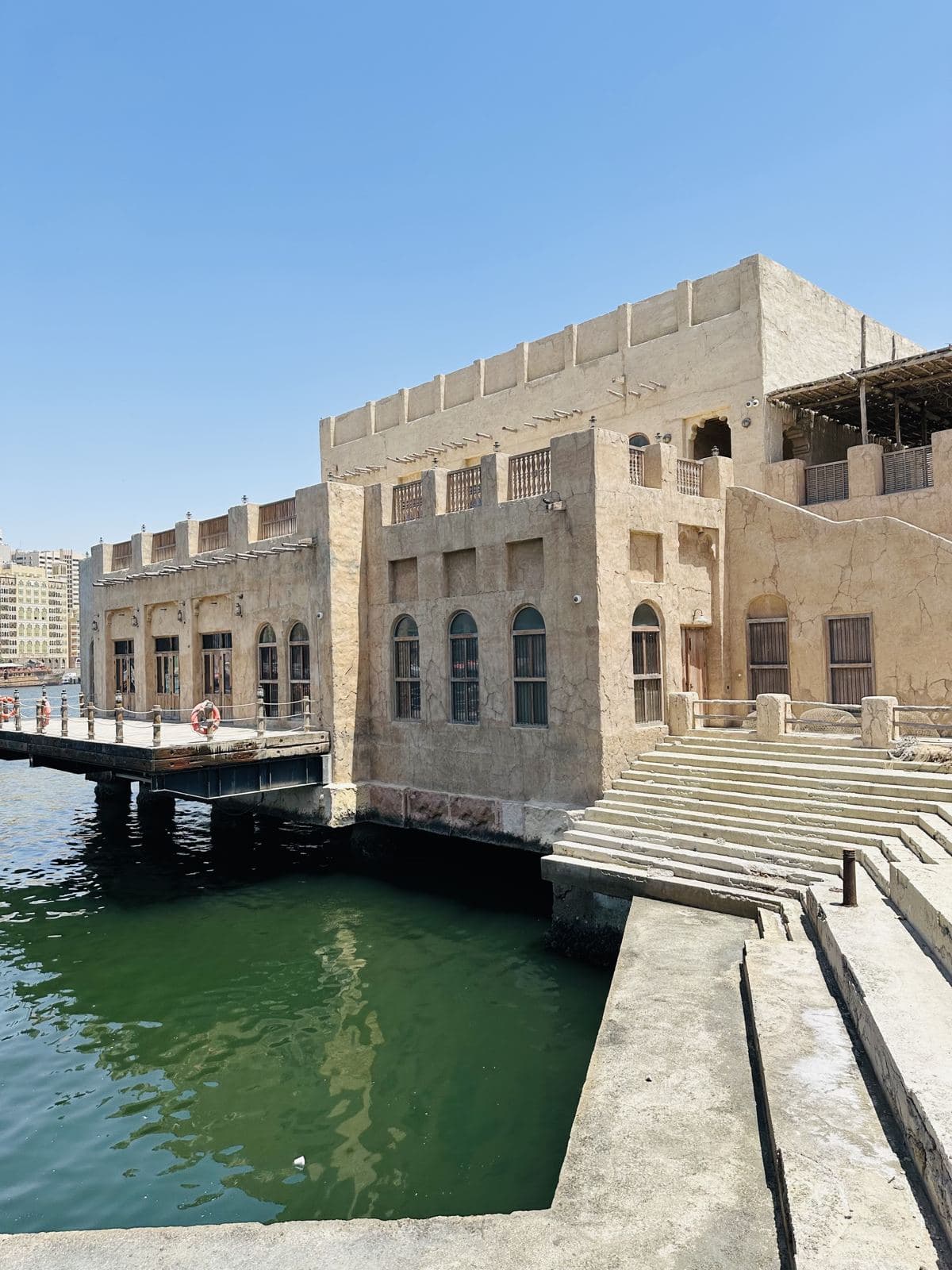 Heritage architecture on the Al Seef waterfront