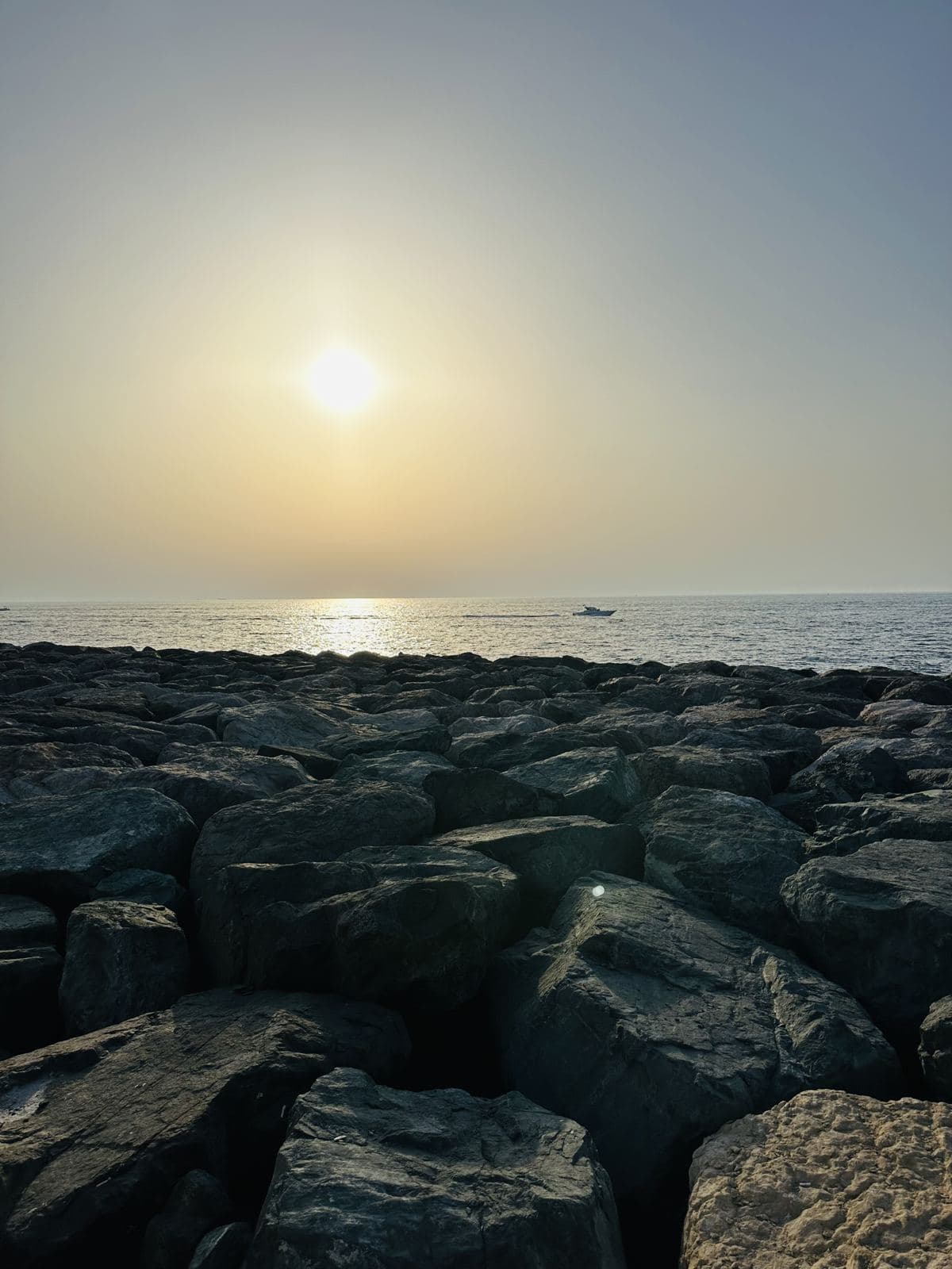 Sunset over the Arabian Gulf