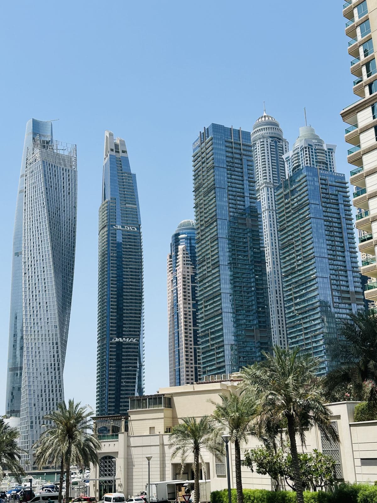 Skyscrapers of Dubai Marina