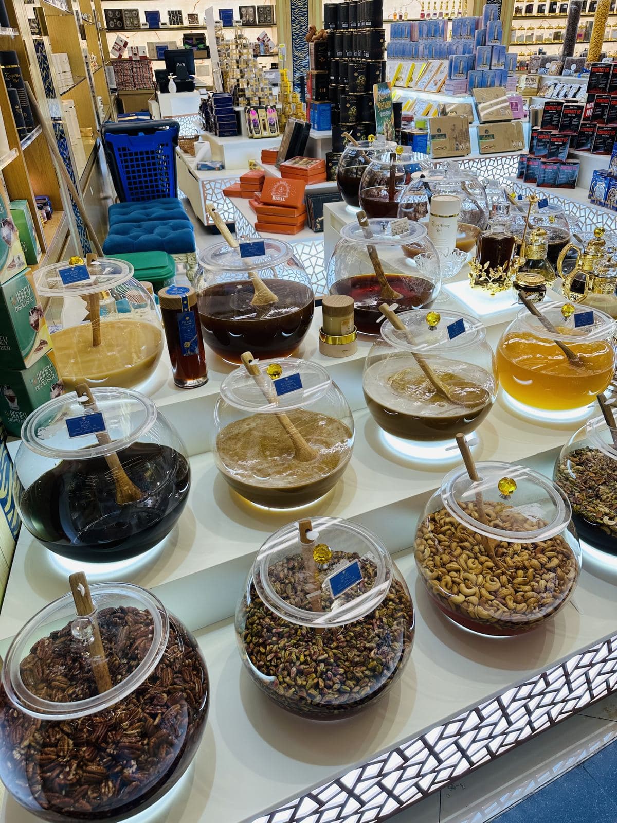 Spices and dried goods in the Spice Souk