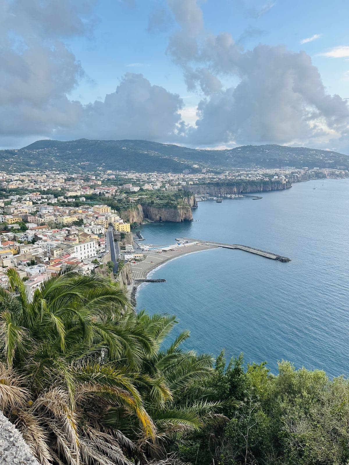 The cliffs of the Sorrentine Peninsula